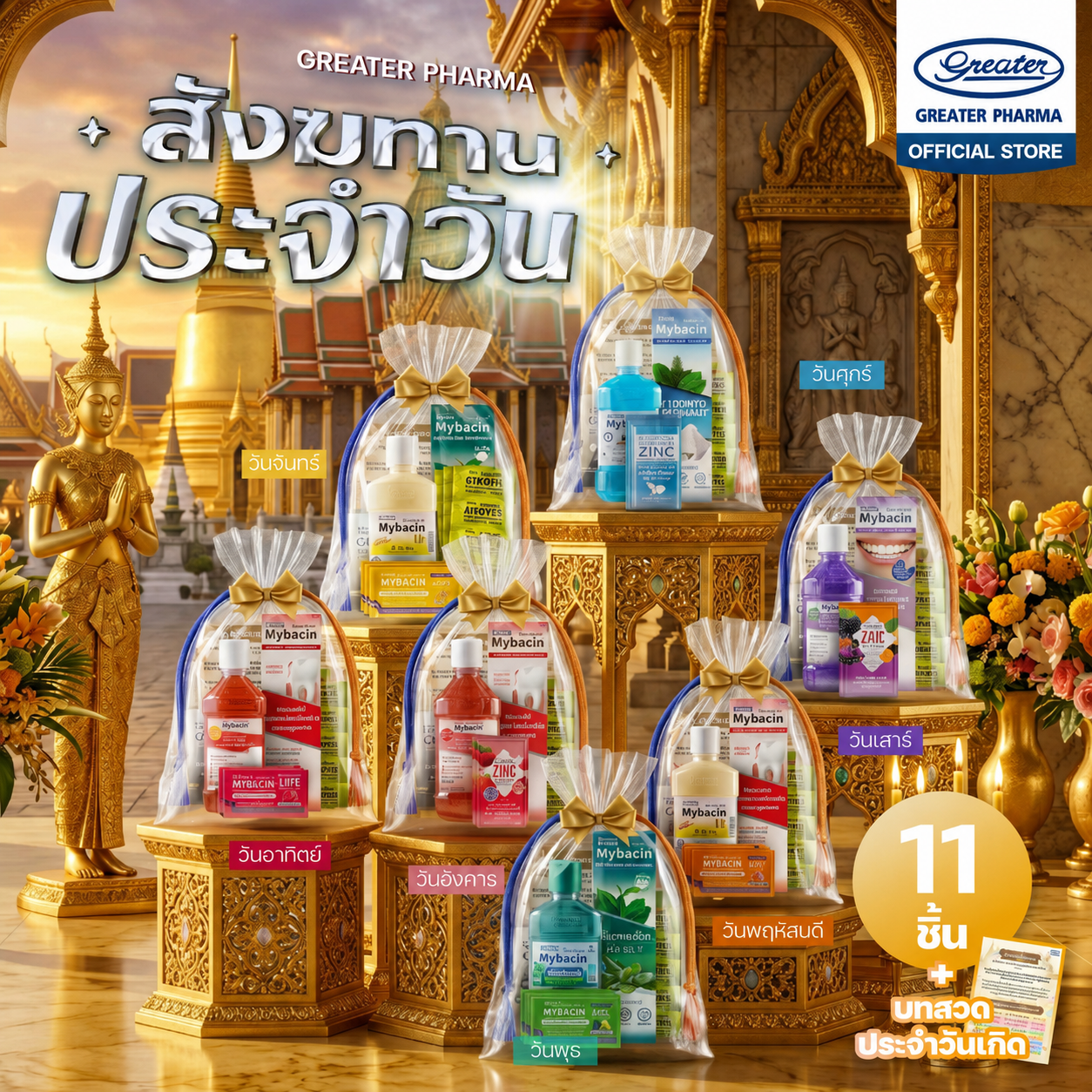 ชุดสังฆทานประจำวัน